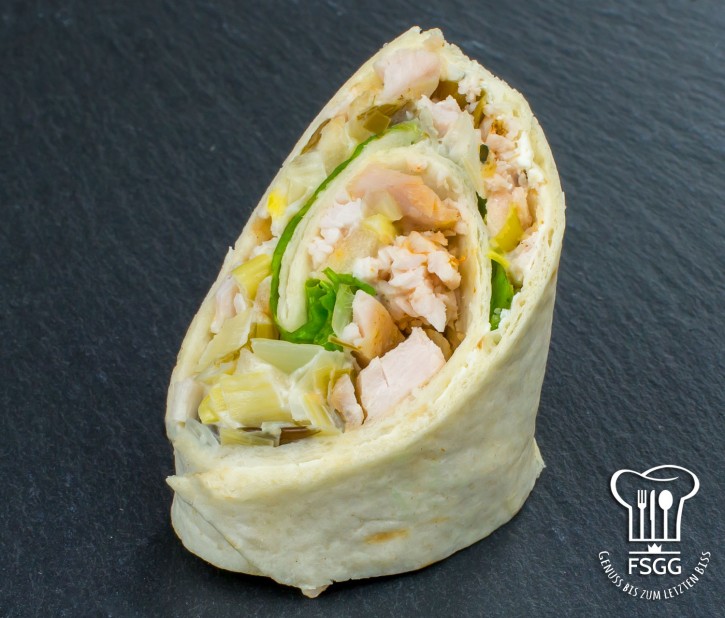 Mini-Wrap Chicken-Salad