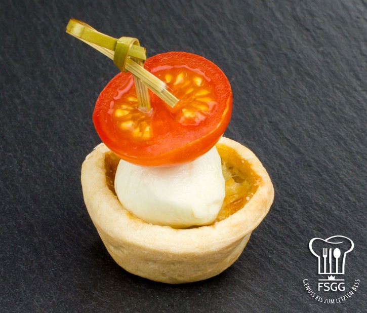 Mini-Quiche Tomate/Mozzarella